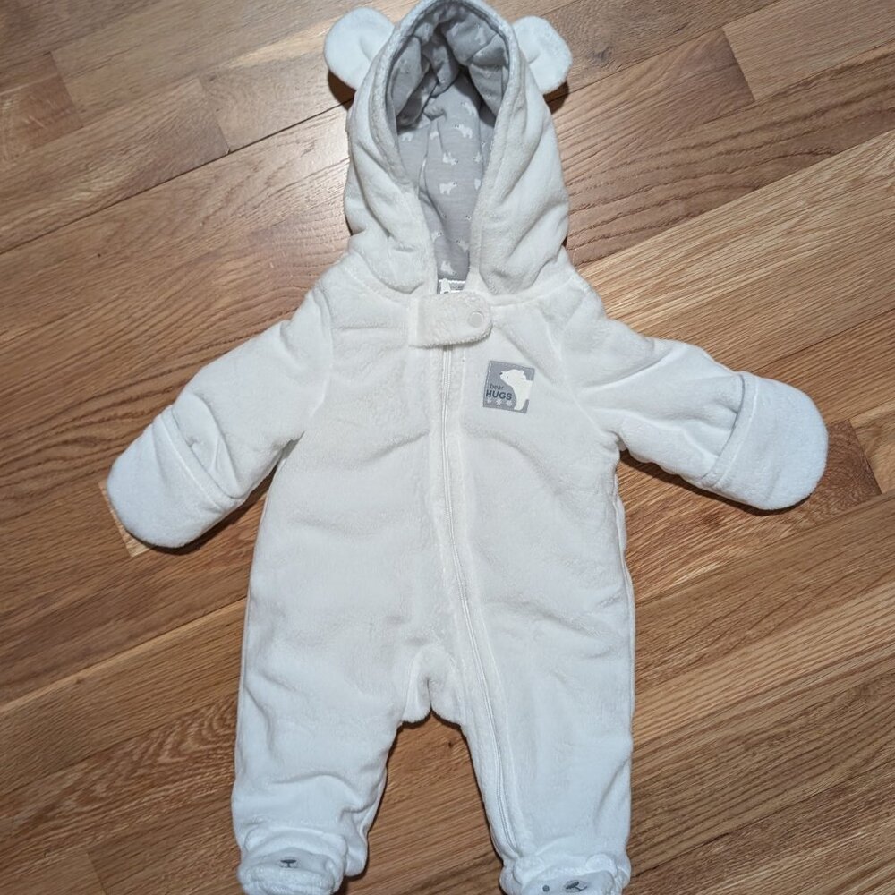 Simple Joys by Carters Polar Bear Bunting Newborn NWOT